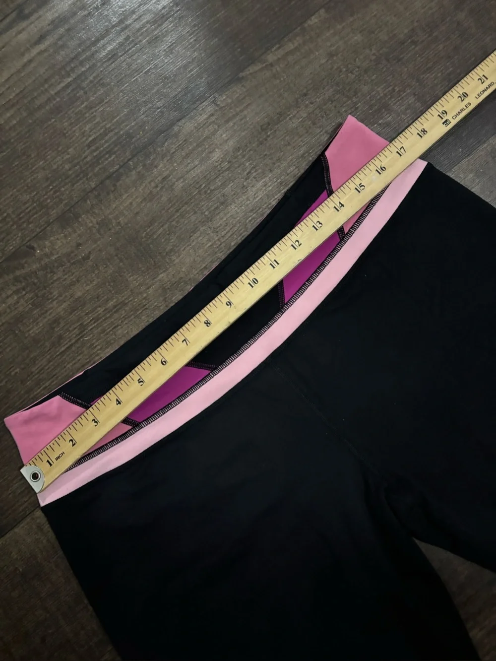 Lululemon Women’s Reversible Yoga Flare Athletic Stretch Pants Size 12
